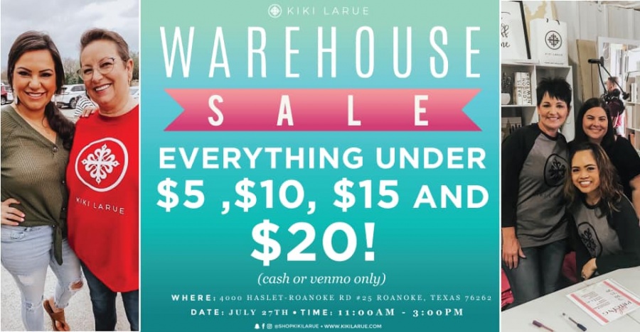 Kiki LaRue Warehouse Sale
