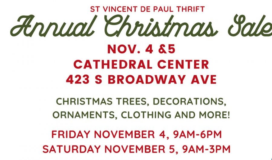 St. Vincent de Paul Thrift Store Tyler Christmas Sale