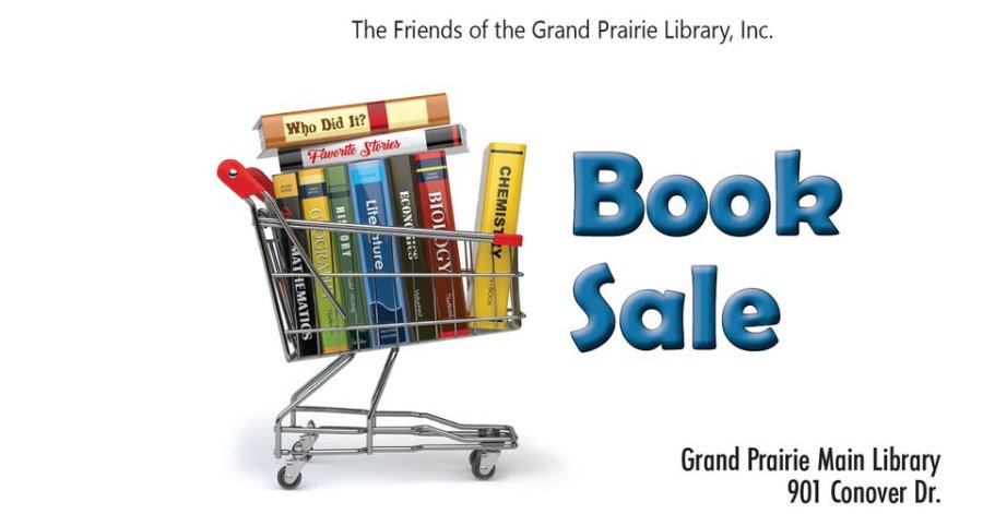 The Friends of the Grand Prairie Library Spring Book Sale