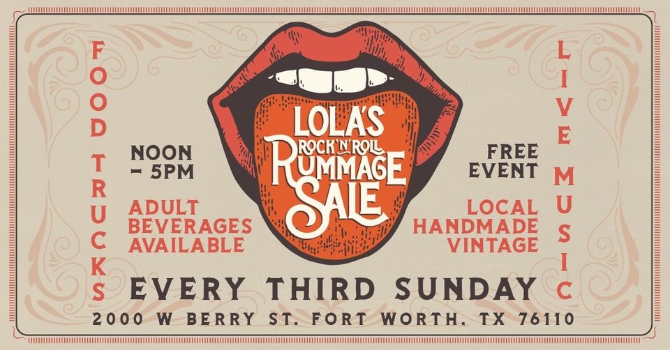 Lola's Rock 'n' Roll Rummage Sale