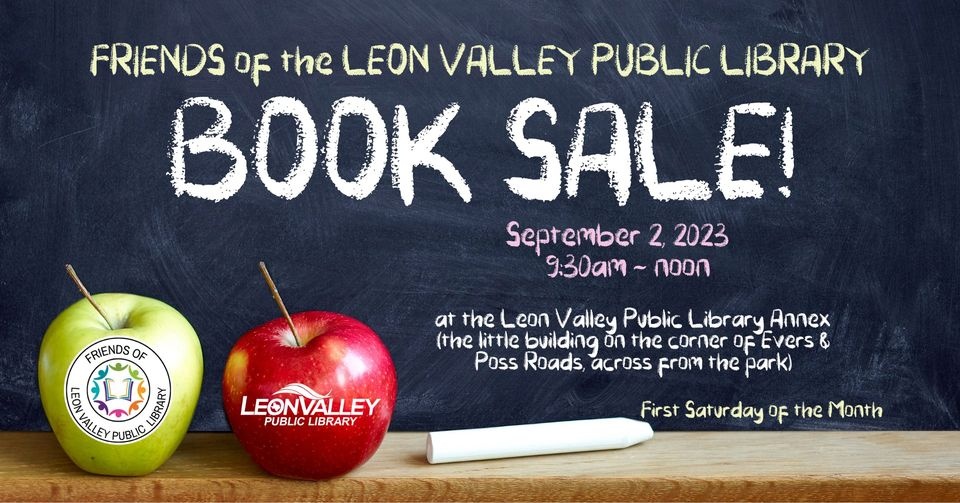 Friends of Leon Valley Public Library Book Sale