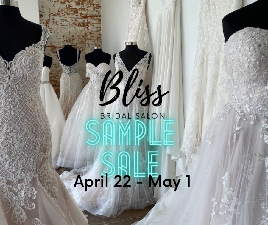 Bliss Bridal Salon Spring Sample Sale
