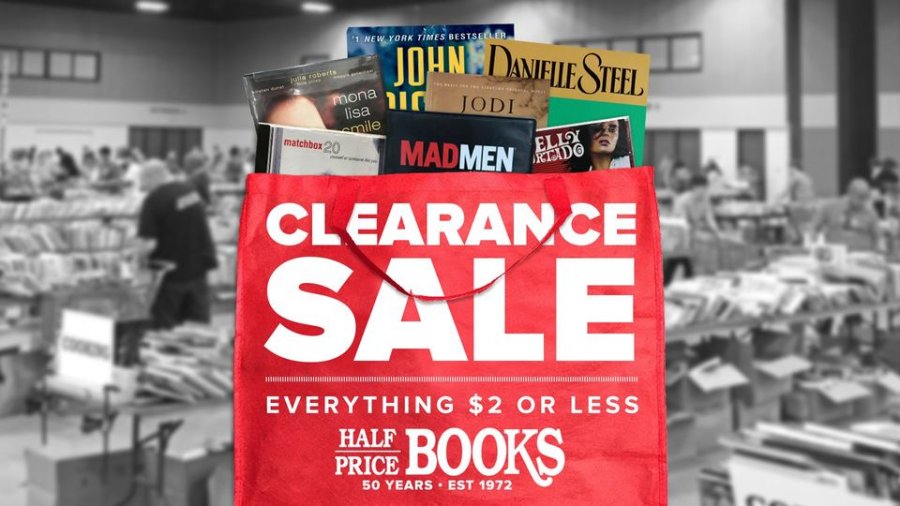 Half Price Books Arlington Clearance Sale