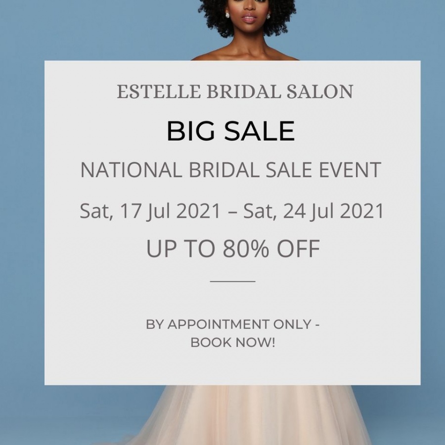Estelle Bridal National Bridal Sale Sample sale in Houston