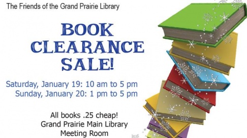 Grand Prairie Libraries Clearance Sale