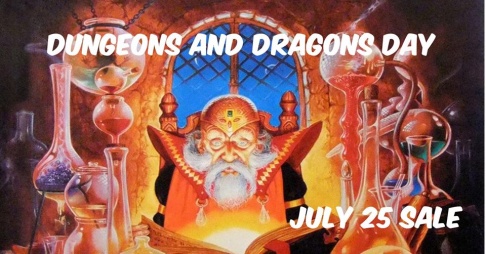 Dungeon's and Dragons Day Sale