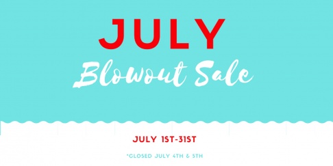 Terry Costa July Blow-Out Sale