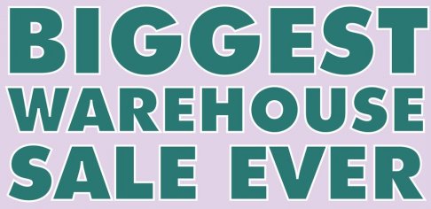Barefoot Campus Outfitter THE BIGGEST WAREHOUSE SALE