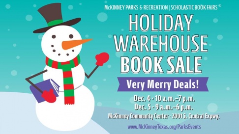 McKinney, Texas - Unique by Nature Holiday Warehouse Book Sale