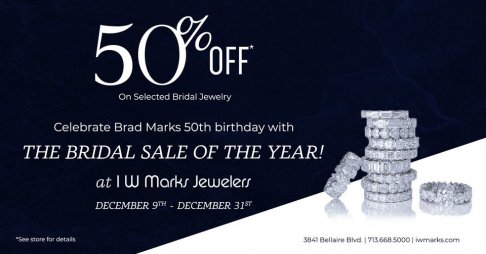 I W Marks Jewelers Bridal Sale