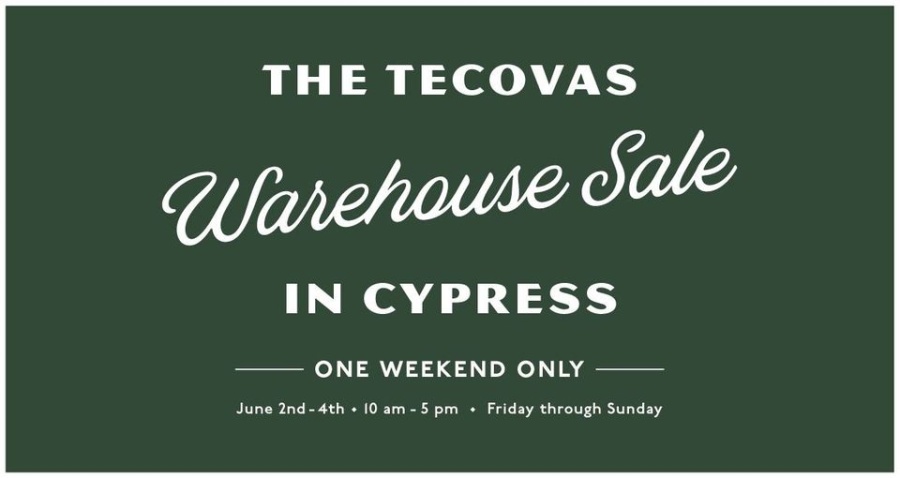 Tecovas Warehouse Sale - Cypress, TX