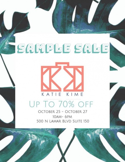 Katie Kime Sample Sale
