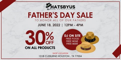 Hattitude Father's Day Event Sale