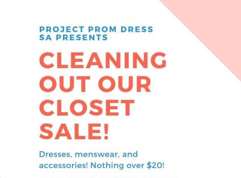 Project Prom Dress San Antonio Cleaning Out Closet Sale