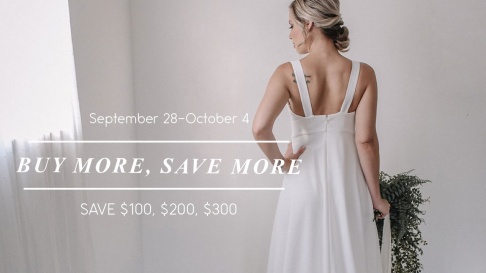 Brilliant Bridal Dallas Buy More, Save More Sale
