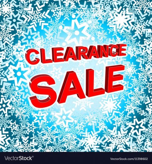 We Got Your Stuff Resale Winter Clearance Sale