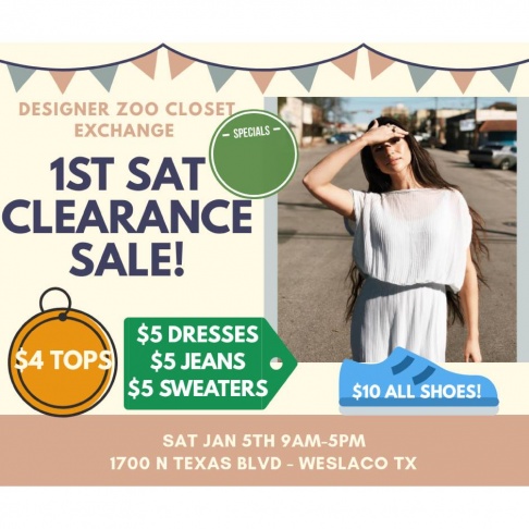Designer Zoo Closet Exchange Clearance Sale