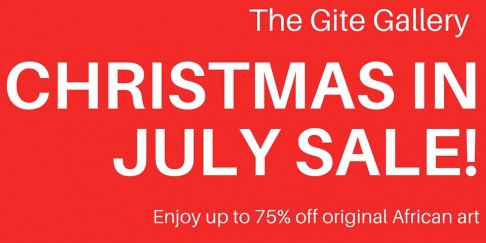 The Gite Gallery Christmas in July Sale