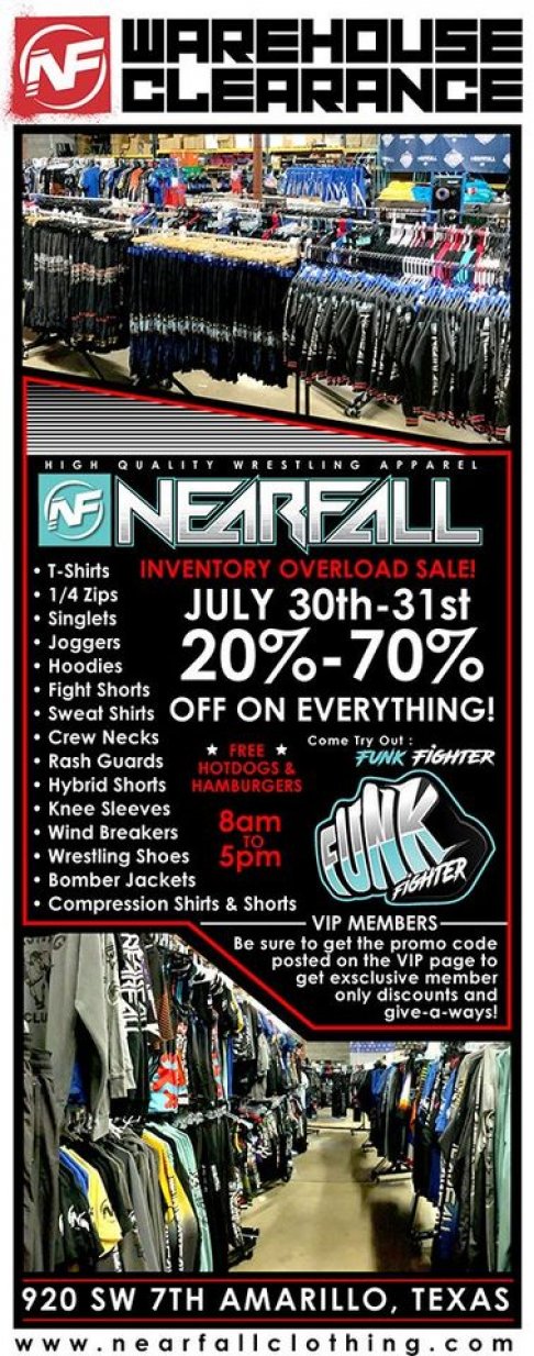 NEARFALL Warehouse Sale 