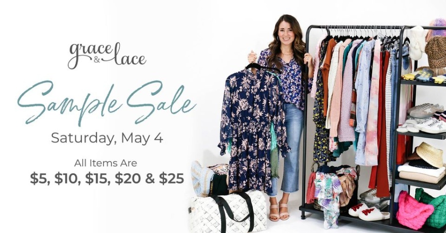 Grace and Lace 8th Annual Sample Sale