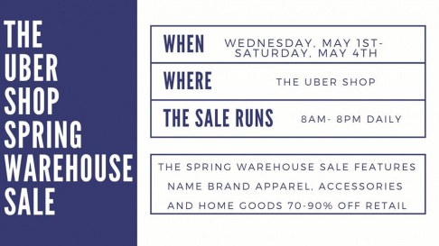 The Uber Shop Spring 2019 Warehouse Sale