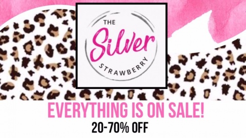 Silver Strawberry Summer Blowout Sale