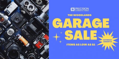 Precision Camera and Video Garage Sale - The Woodlands