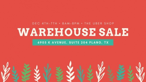 The Uber Shop Store Fall Warehouse Sale